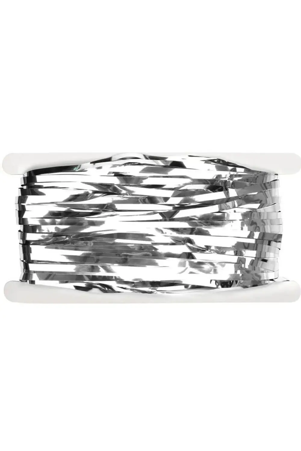 Gümüş Metalize Masa Eteği + Plastik Siyah Masa Örtüsü