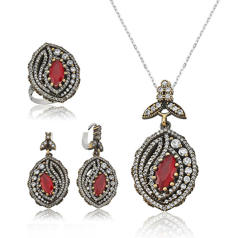 Stillove Gümüş Otantik Bayan Set  Sl2255
