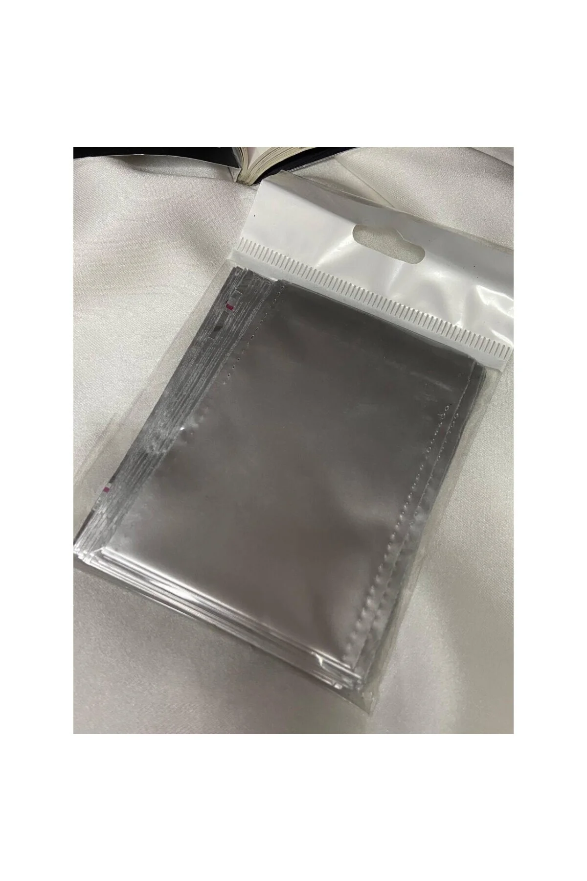 Gümüş Parlak Lüx Hediye Paketi Kendinden Yapışkanlı Gift Pack Çok