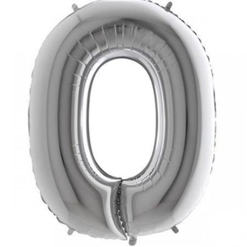 Woody Sofia Gümüş Rengi Folyo Balon 1 Metre