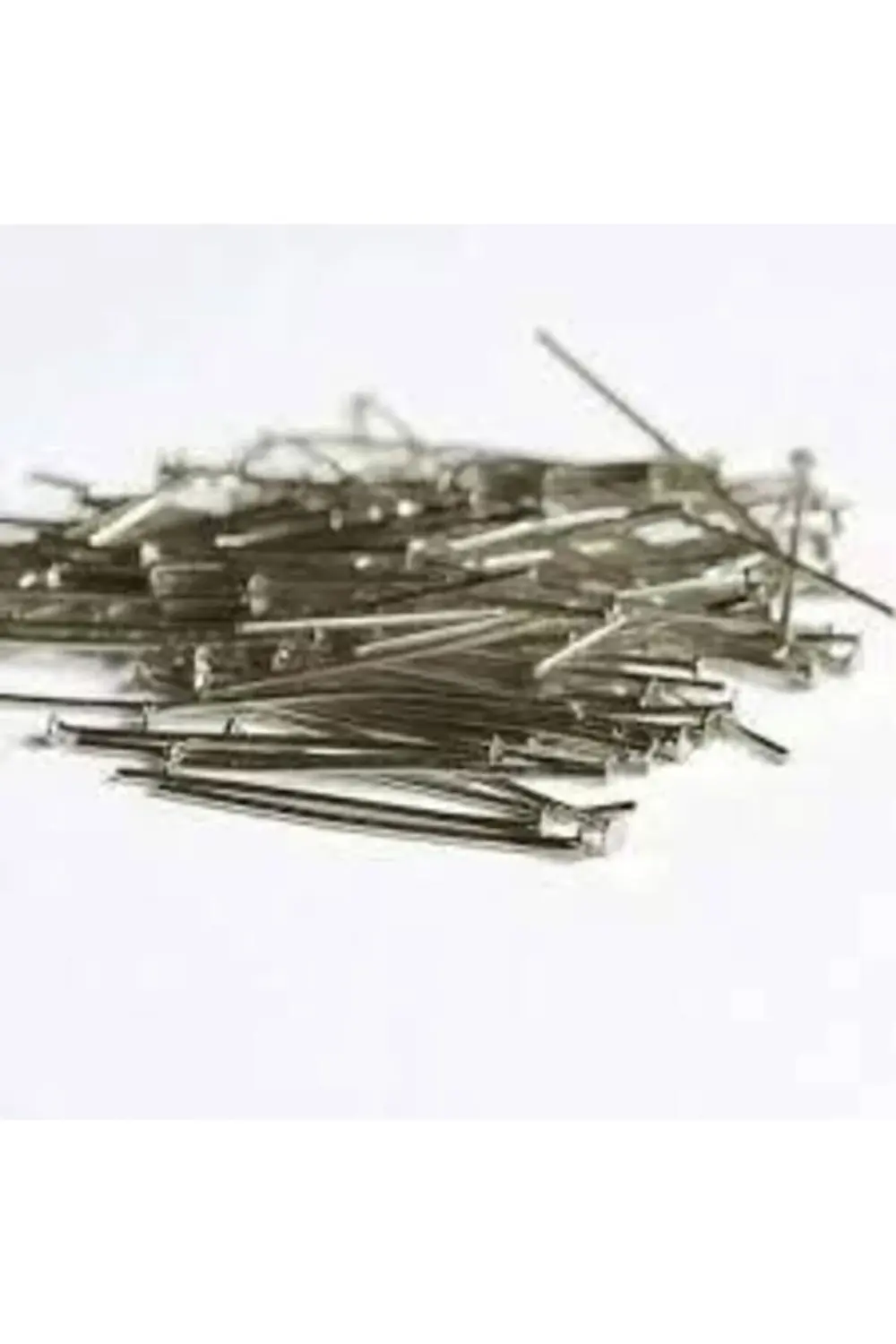 Gümüş Rengi Metal Iğne Avize Ve Perde Octagon Bağlama Iğnesi 20 A