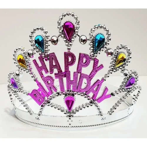 Gümüş Renk Happy Birthday Yazılı Doğum Günü Tacı Fiyatı, Yorumları ve Özellikleri