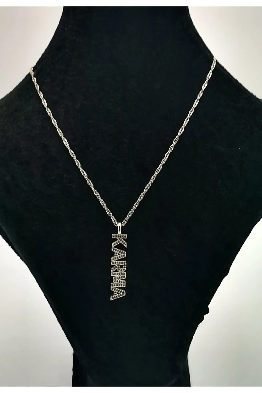 Monalisa Home Gümüş Renk Zincirli Figürlü Lüks Kararmaz Kolye