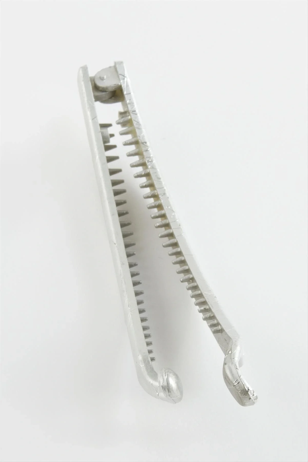 Gümüş Renkli Muz Toka 11 cm