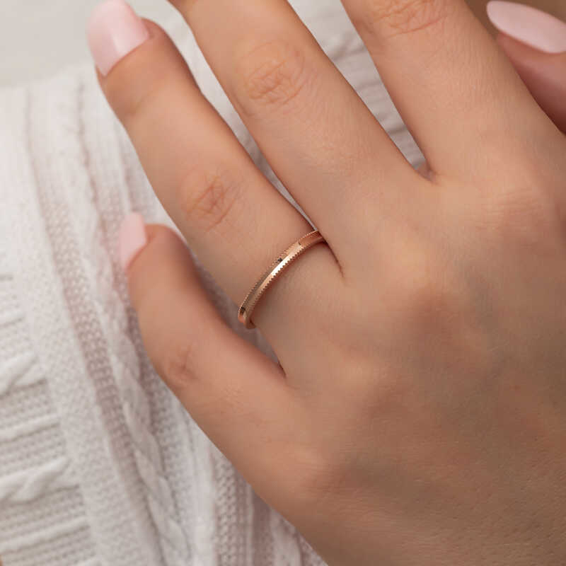 Gümüş Rose Ajda Kadın Yüzük  SL7353