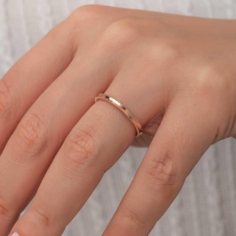 Gümüş Rose Ajda Kadın Yüzük  SL7353