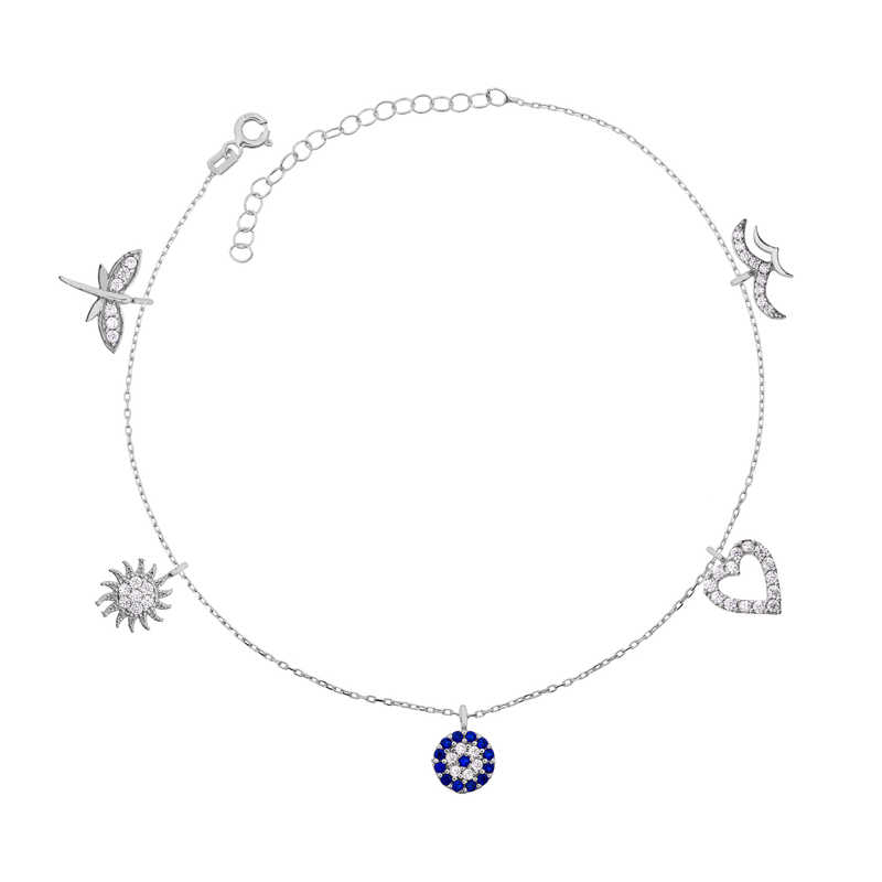 Stillove Gümüş Şans Kadin Halhal  Sl5045