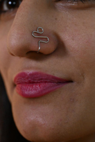 Tükkan Accessories Gümüş Sikiştirma Fake Desenli Burun Kistirma Hizma Piercing-Hizma Tükkan Accessories Gümüş Sikiştirma Fake Desenli Burun Kistirma Hizma Piercing-Hizma