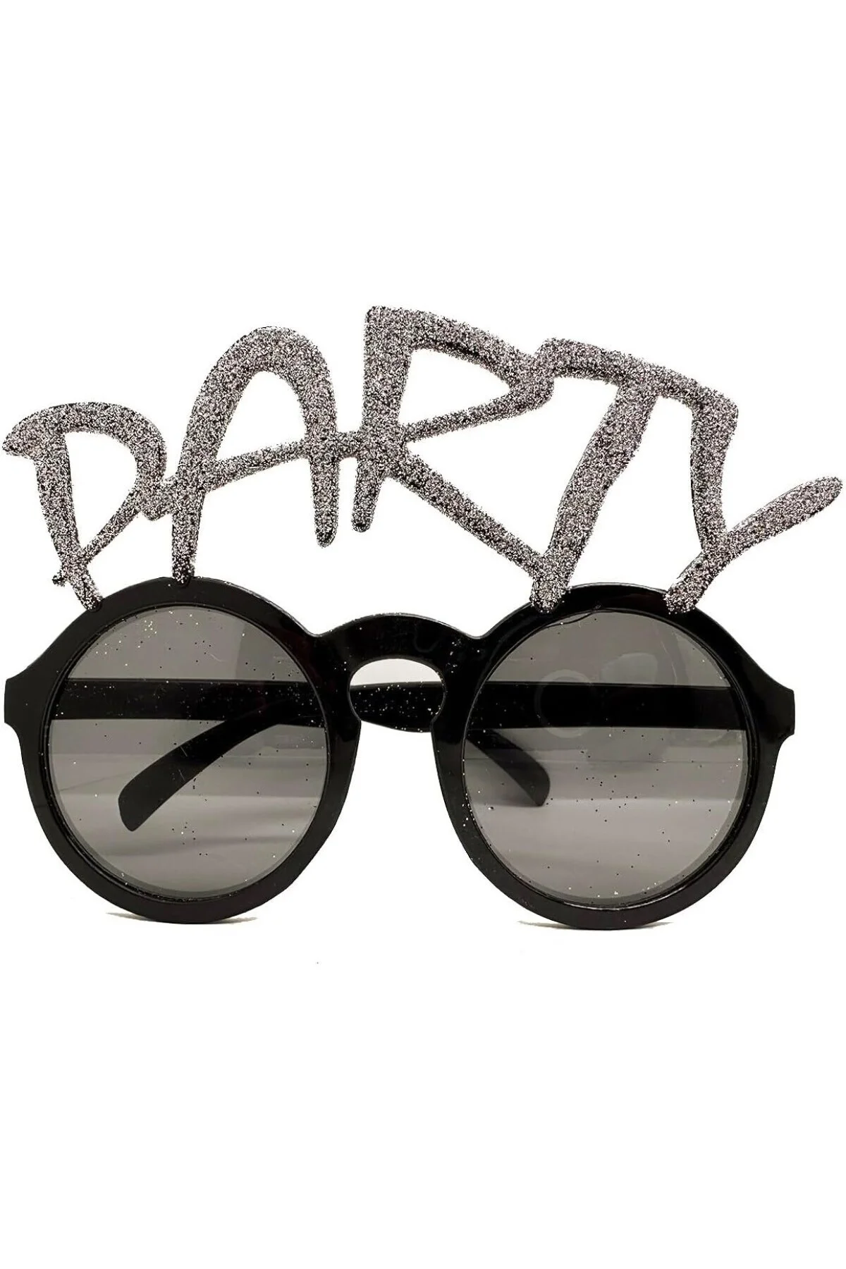 Gümüş Simli Party Yazılı Parti Gözlüğü Show