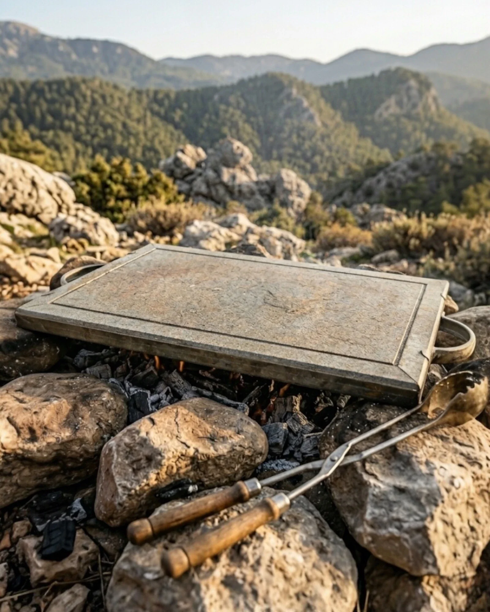 Gümüşhane Mangal Taşı (Çerçeveli Izgara Taşı))