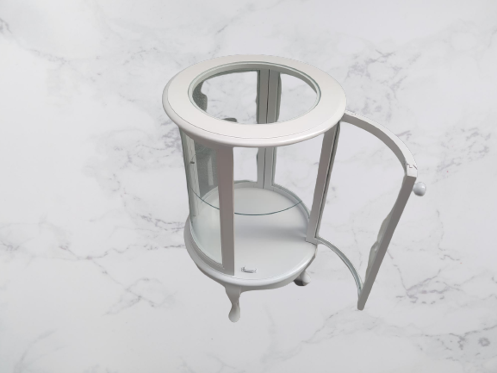 Gümüşlük 17429 Yuvarlak MODEL Parlak Beyz Kayın Aslan ayak Bombe 