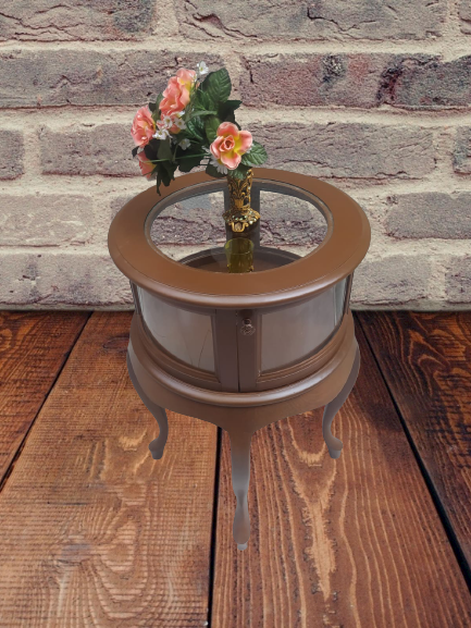 Gümüşlük 18219 Yuvarlak MODEL Leylek Bacak Parlak Ceviz Kayın Asl