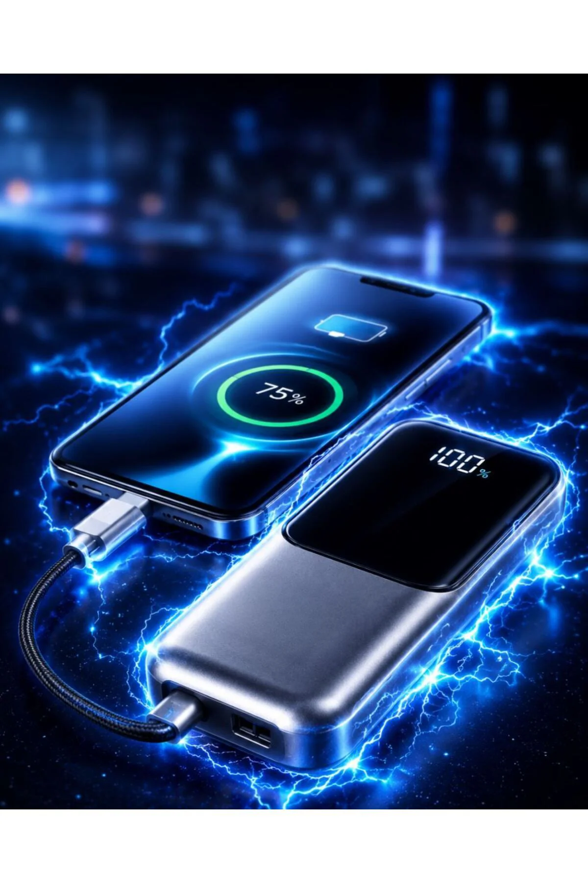 Gün Boyu Kesintisiz Enerji Sunan Hızlı Şarj Destekli Powerbank