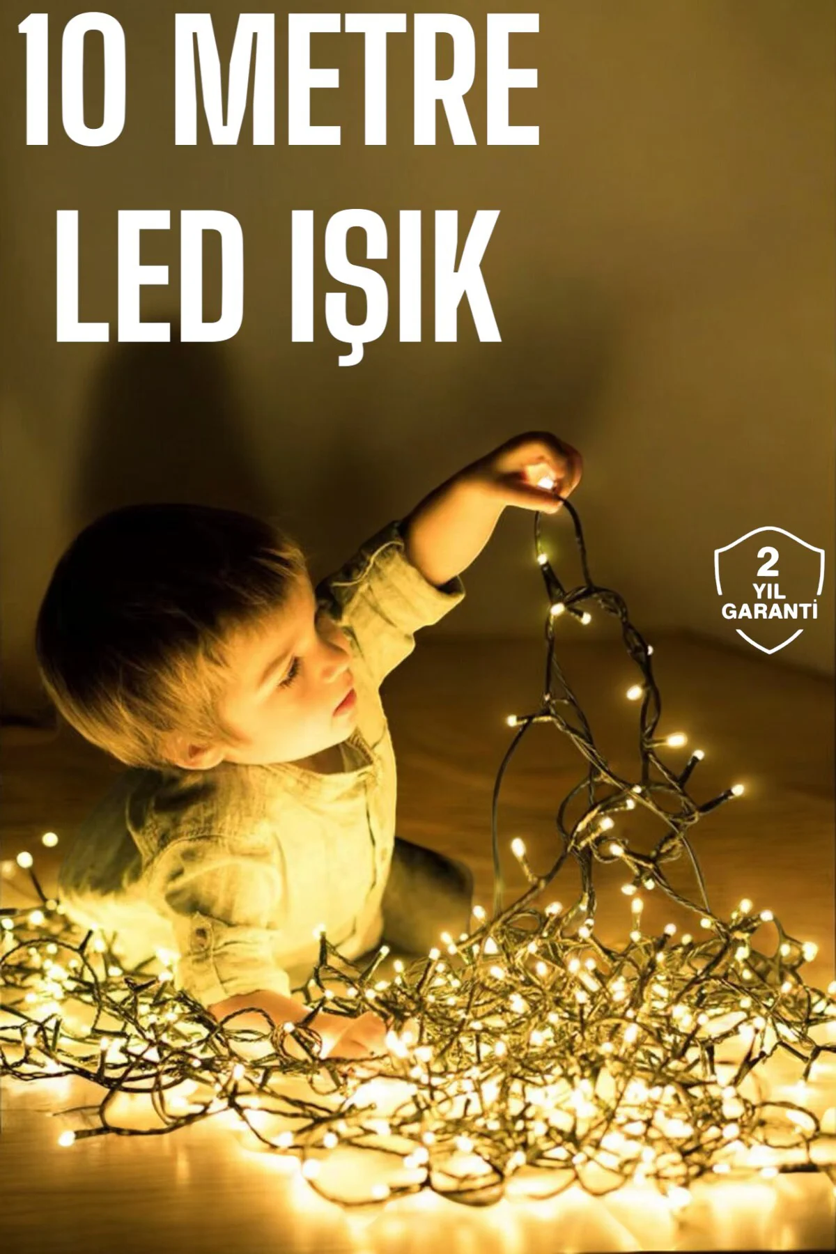 Gün Işığı 10 Metre Led Işık Şerit Led Süsleme Parti Malzemesi
