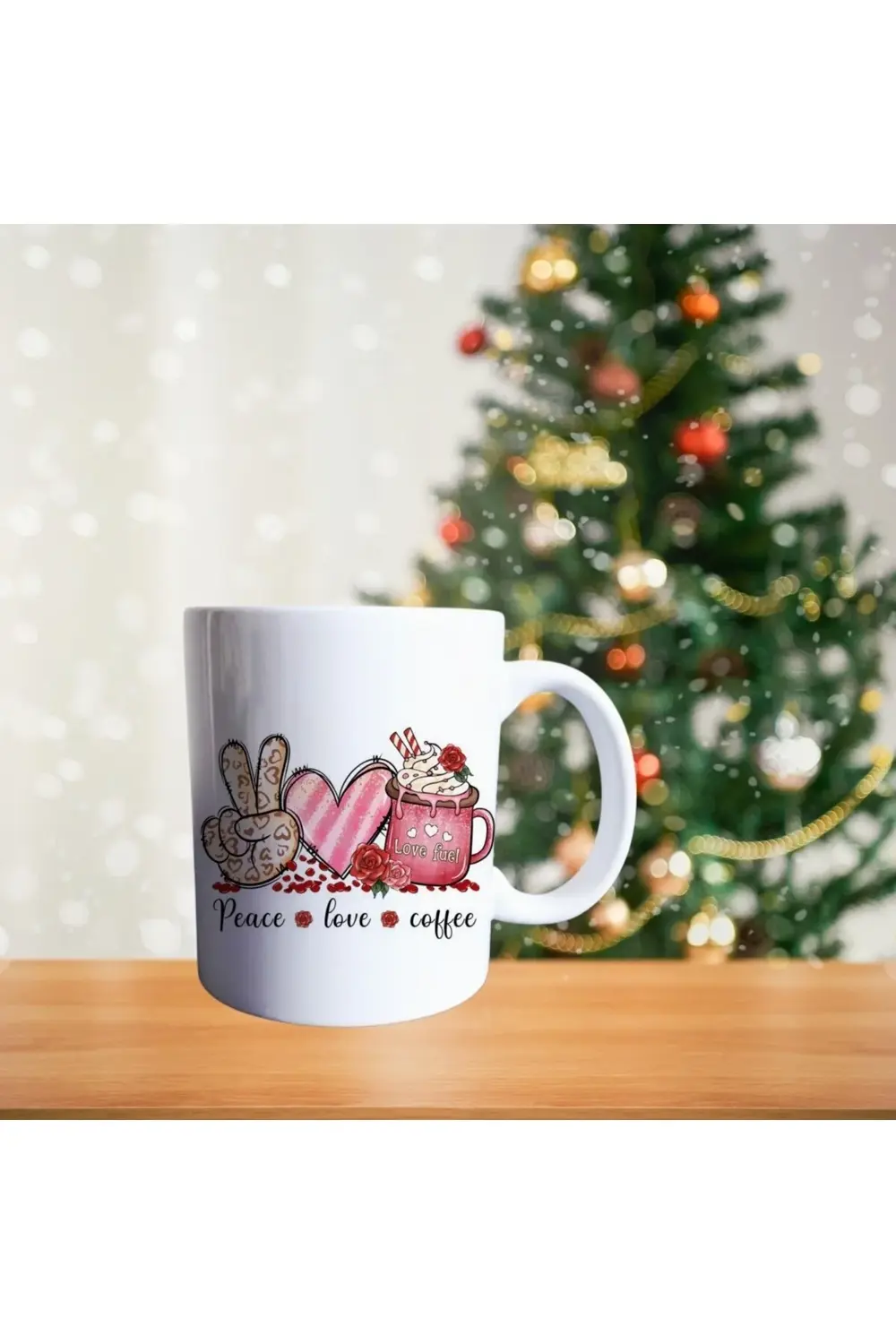 Günaydın - Kahve Bardağı Üstünde Oturan Kız - Kahve Ve Çiçek Hedi