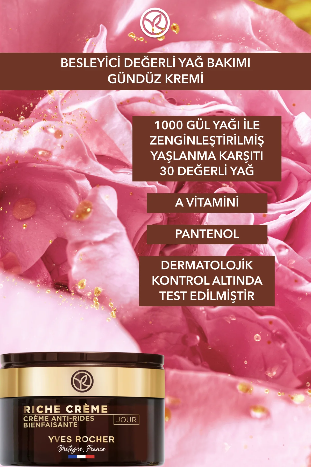 Gündüz Kremi - Besleyici Yaşlanma Karşıtı Değerli Yağ Bakımı / Ri