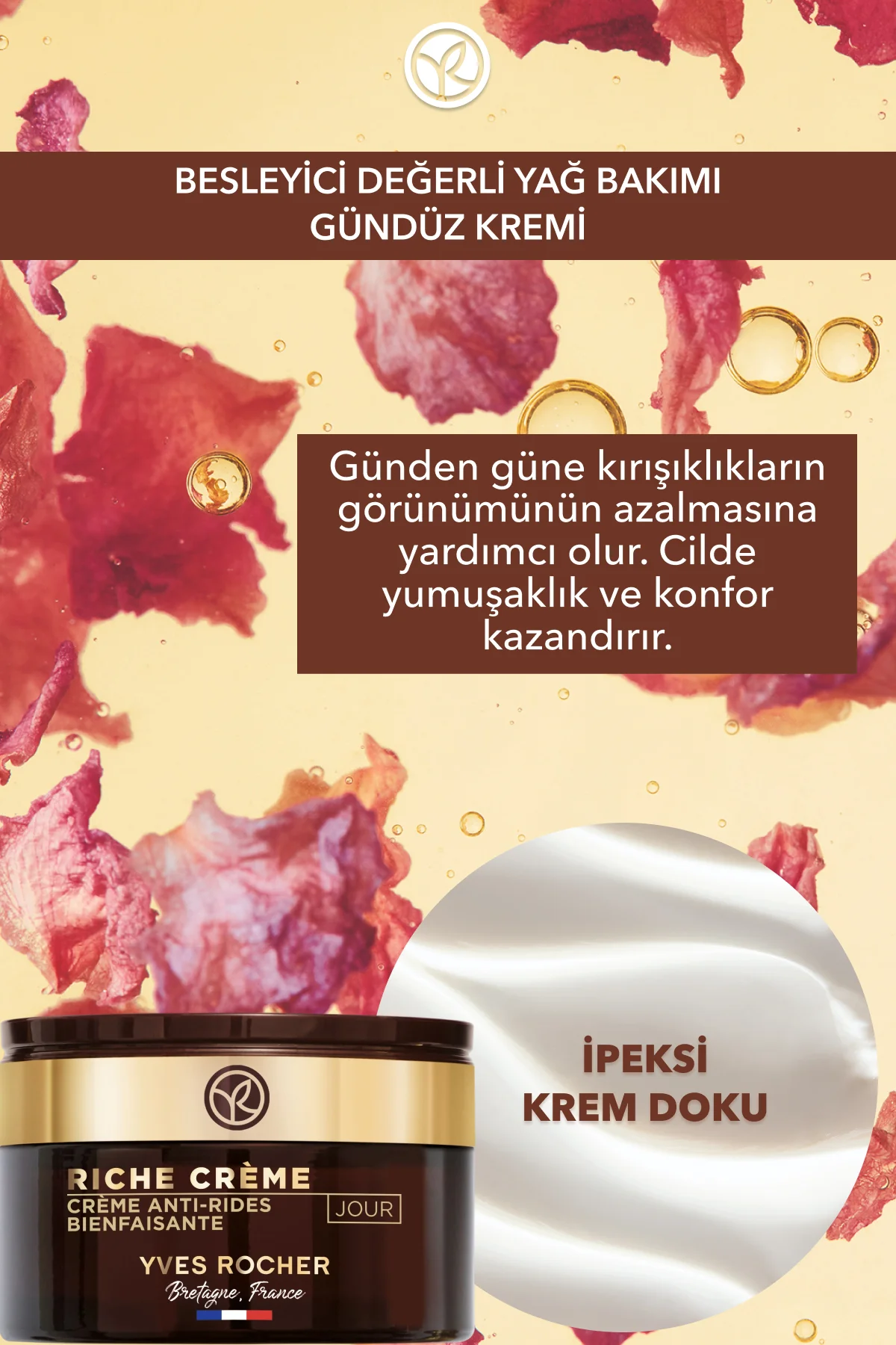 Gündüz Kremi - Besleyici Yaşlanma Karşıtı Değerli Yağ Bakımı / Ri