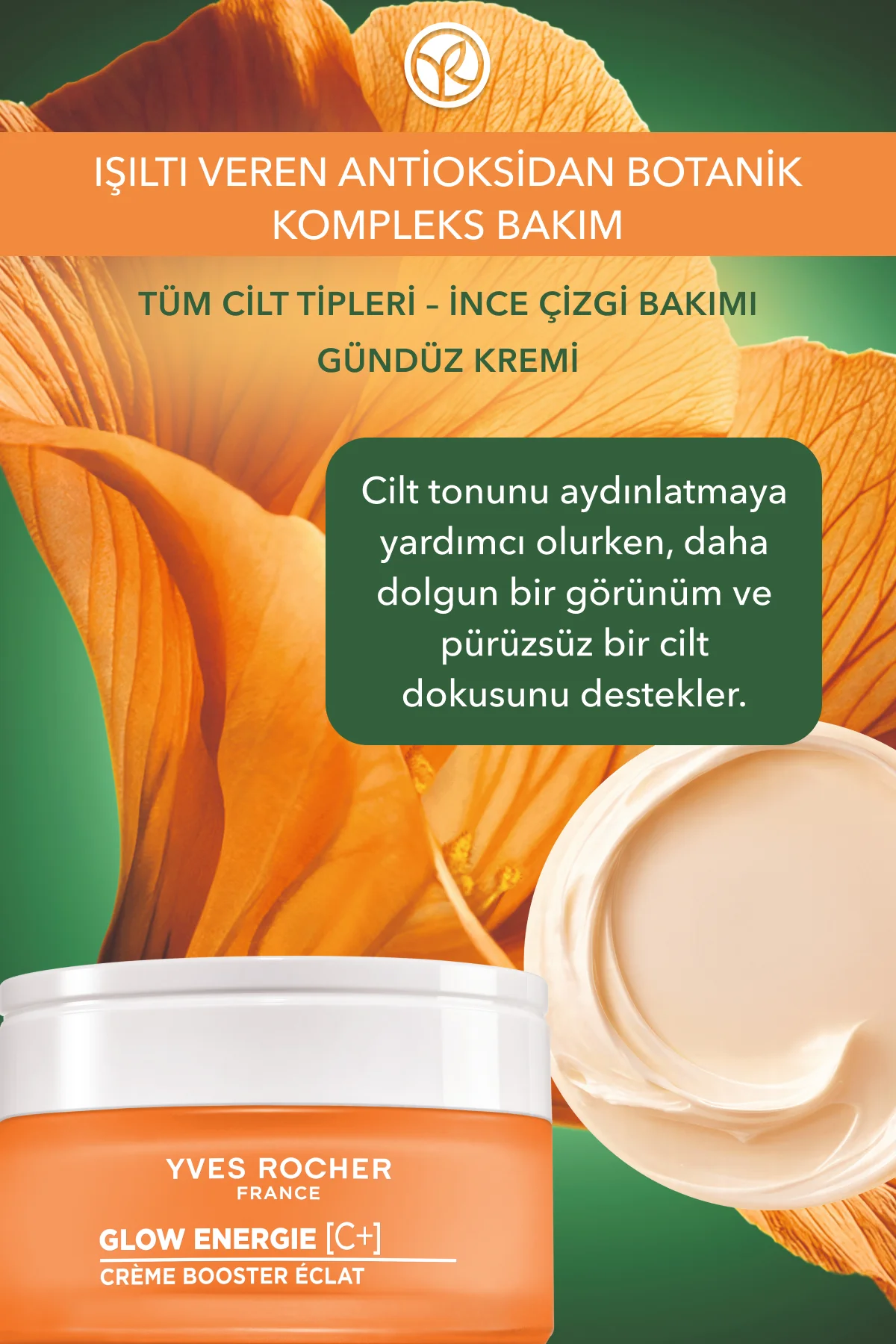 Gündüz Kremi - C Vitamini - Işıltı Veren Antioksidan Botanik Komp