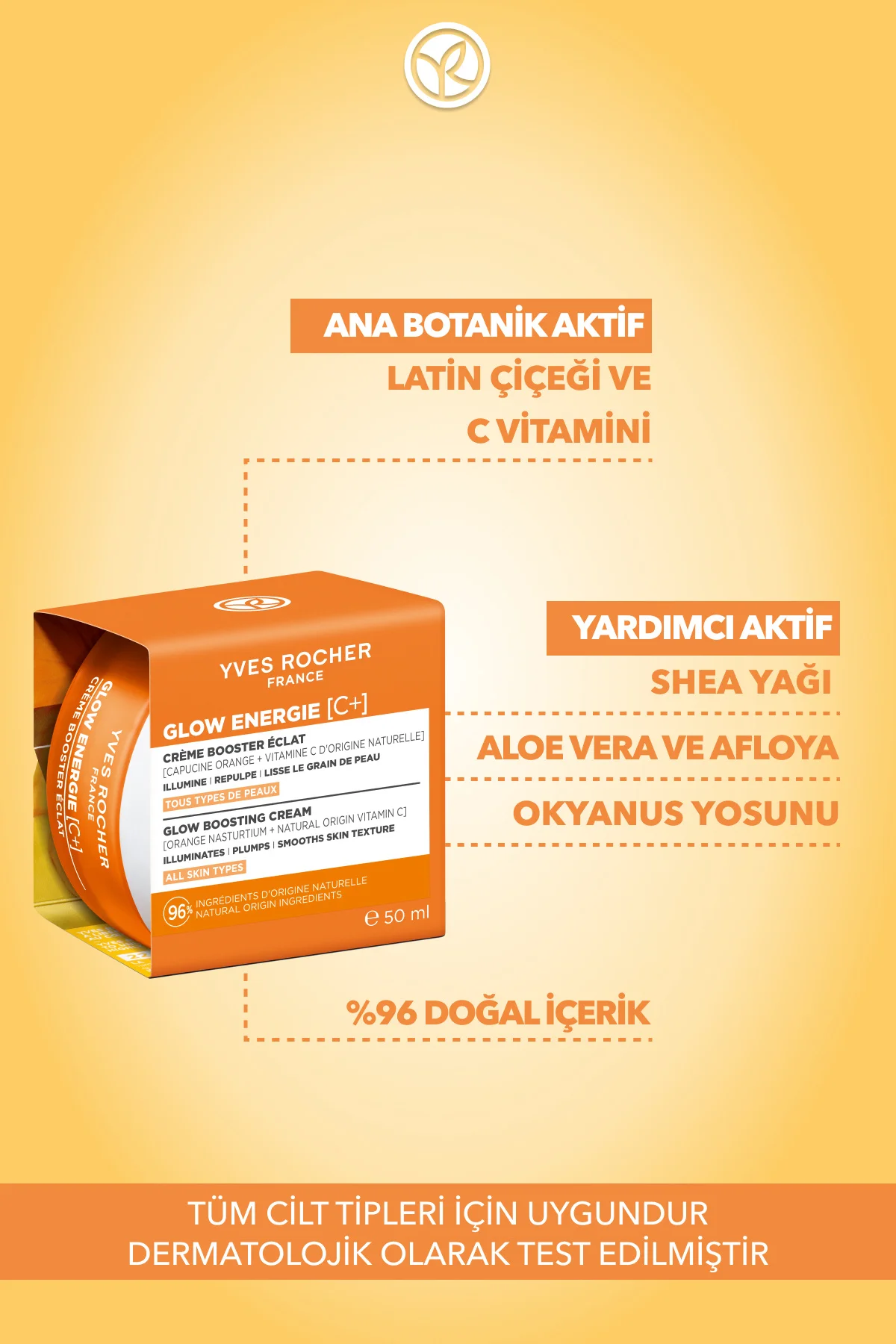 Gündüz Kremi - C Vitamini - Işıltı Veren Antioksidan Botanik Komp