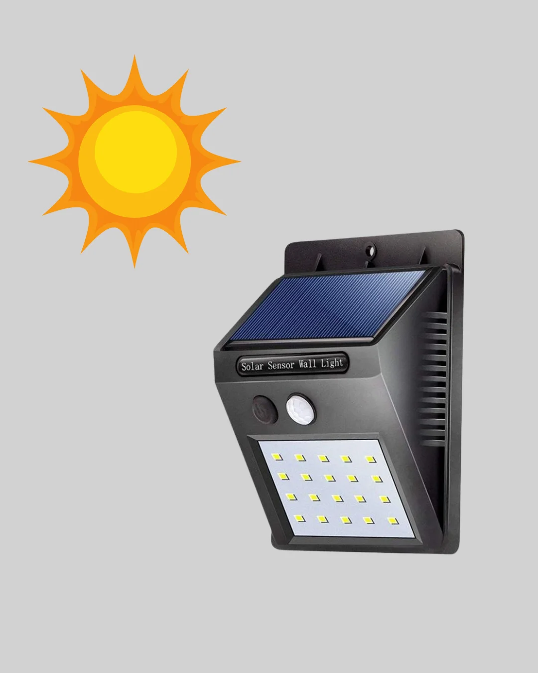Güneş Enerjili 20 LED Hareket Sensörlü Lamba – IP65 Su Geçirmez Dış Mekan Aydınlatma Fiyatı, Yorumları ve Özellikleri