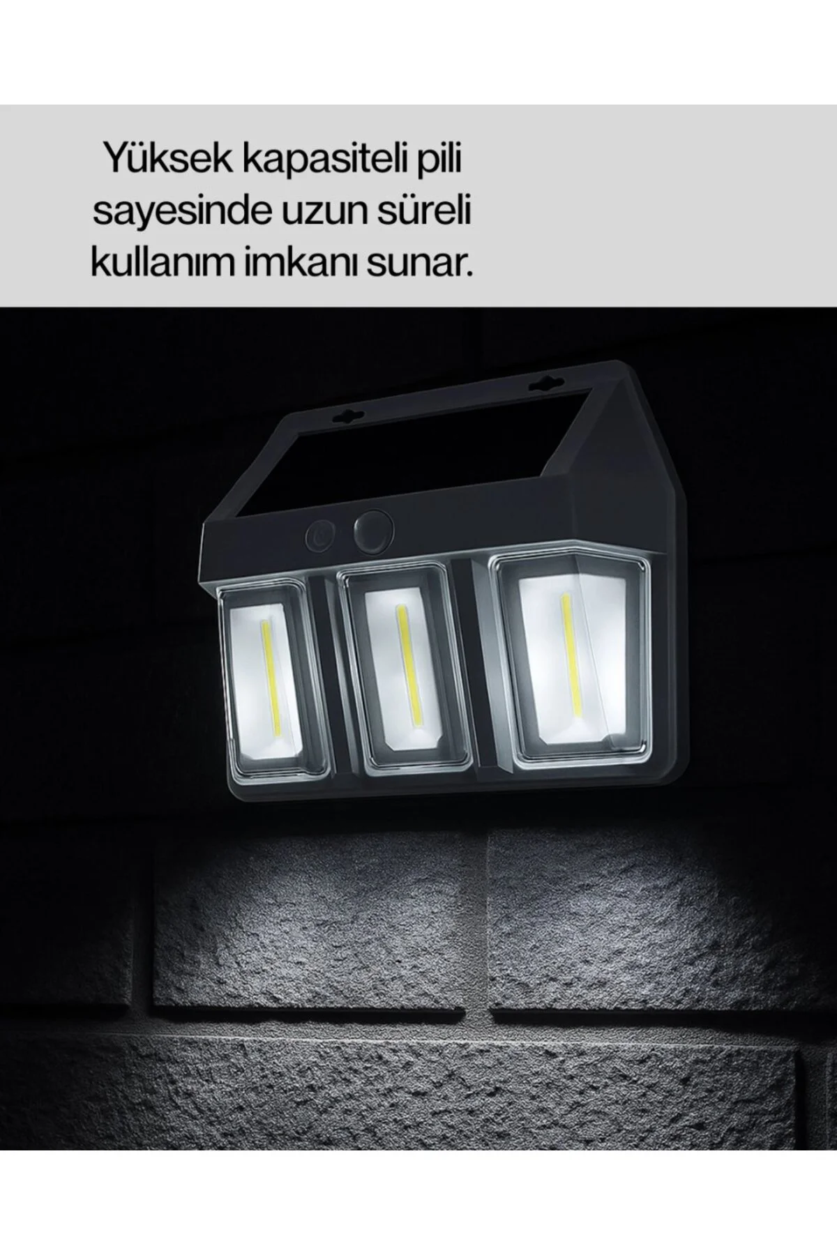 Güneş Enerjili 3 Modlu Duvar Apliği – Bahçe Ve Garaj Aydınlatması Fiyatı, Yorumları ve Özellikleri