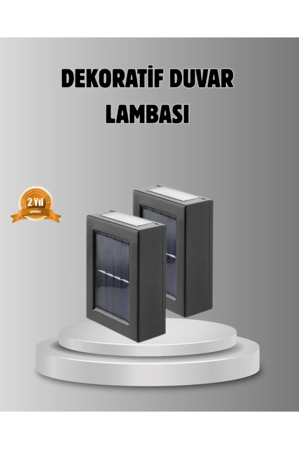 Güneş Enerjili 6 Led Solar Lamba – Fotoselli, Su Geçirmez Ve Çevr