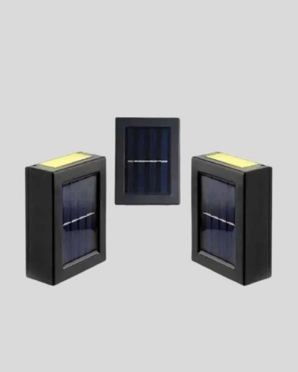 Güneş Enerjili 6 LED Solar Lamba – Fotoselli Su Geçirmez ve Çevre