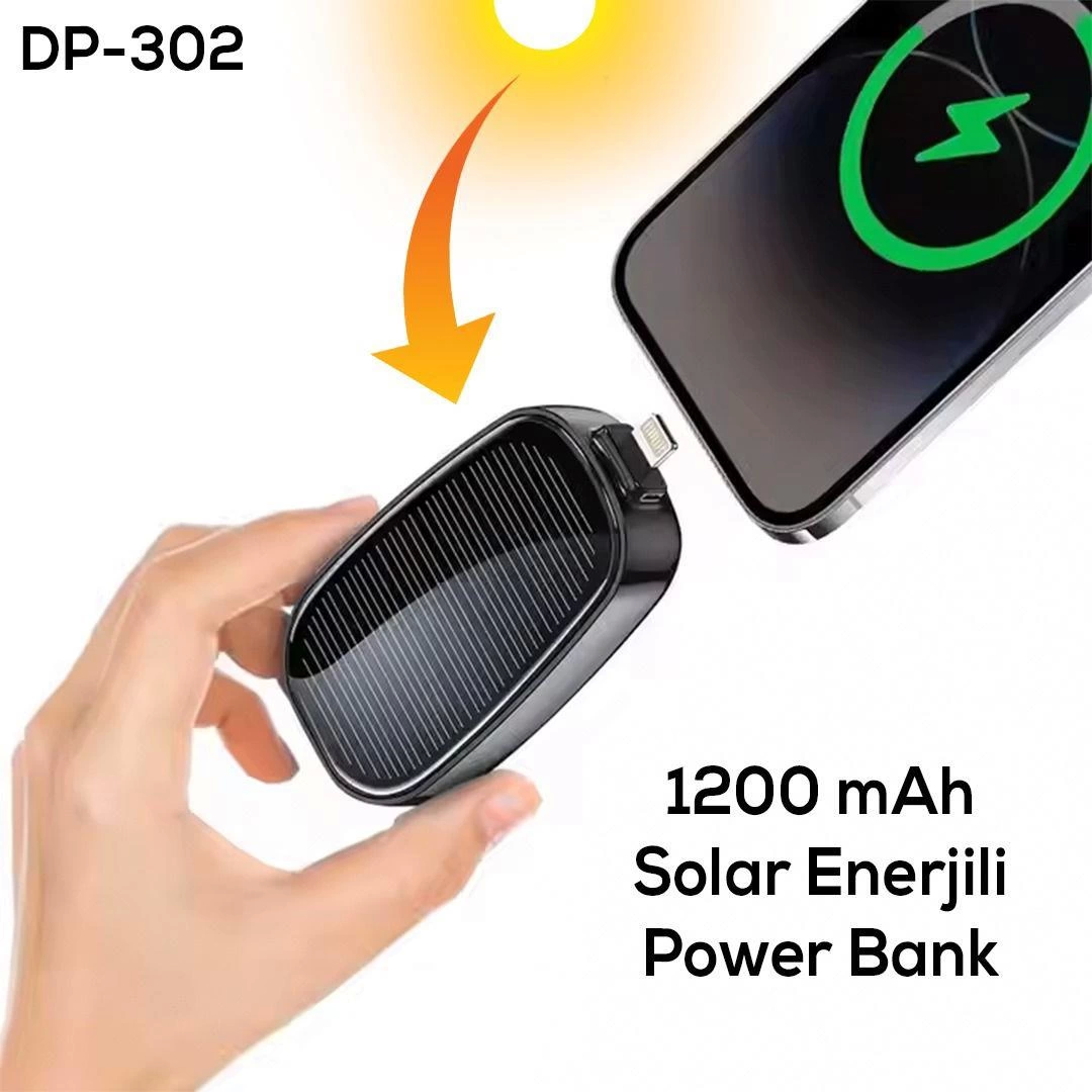 Just Cheap Store Güneş Enerjili Power Bank