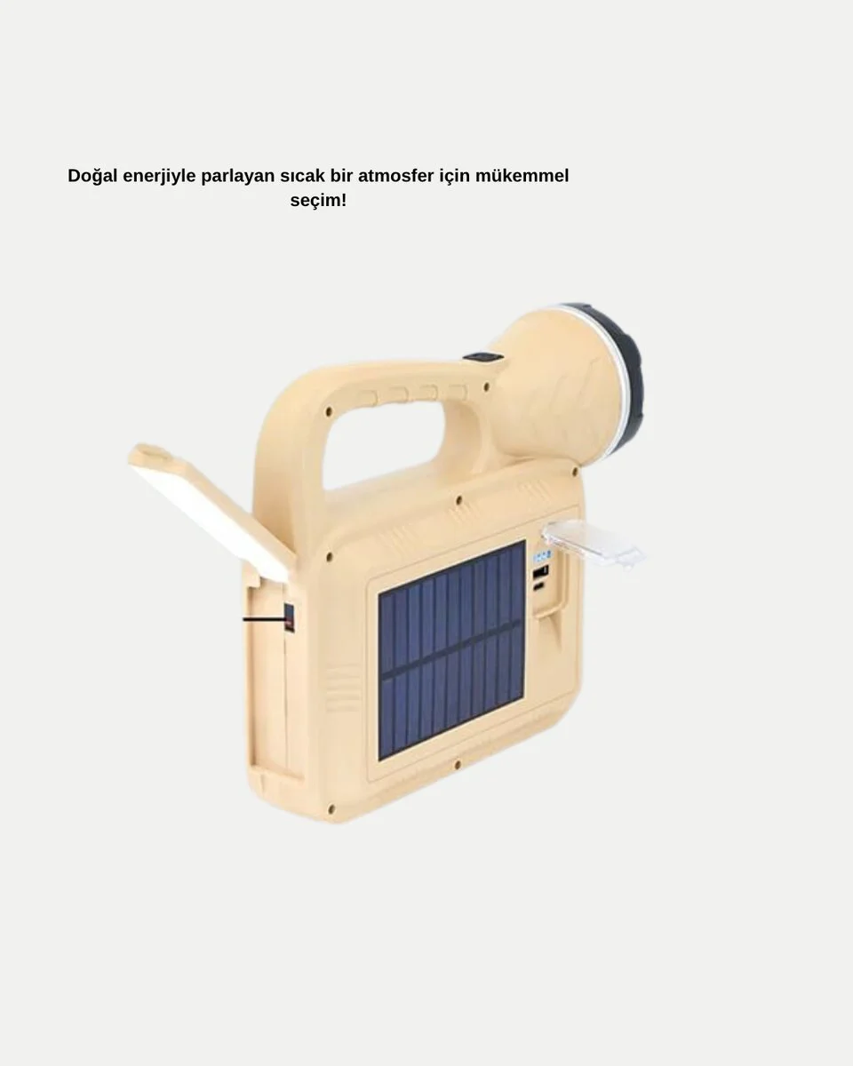 Güneş Enerjili Alev Efektli Lamba COB Led Su Geçirmez Çok Fonksiyonlu Aydınlatma