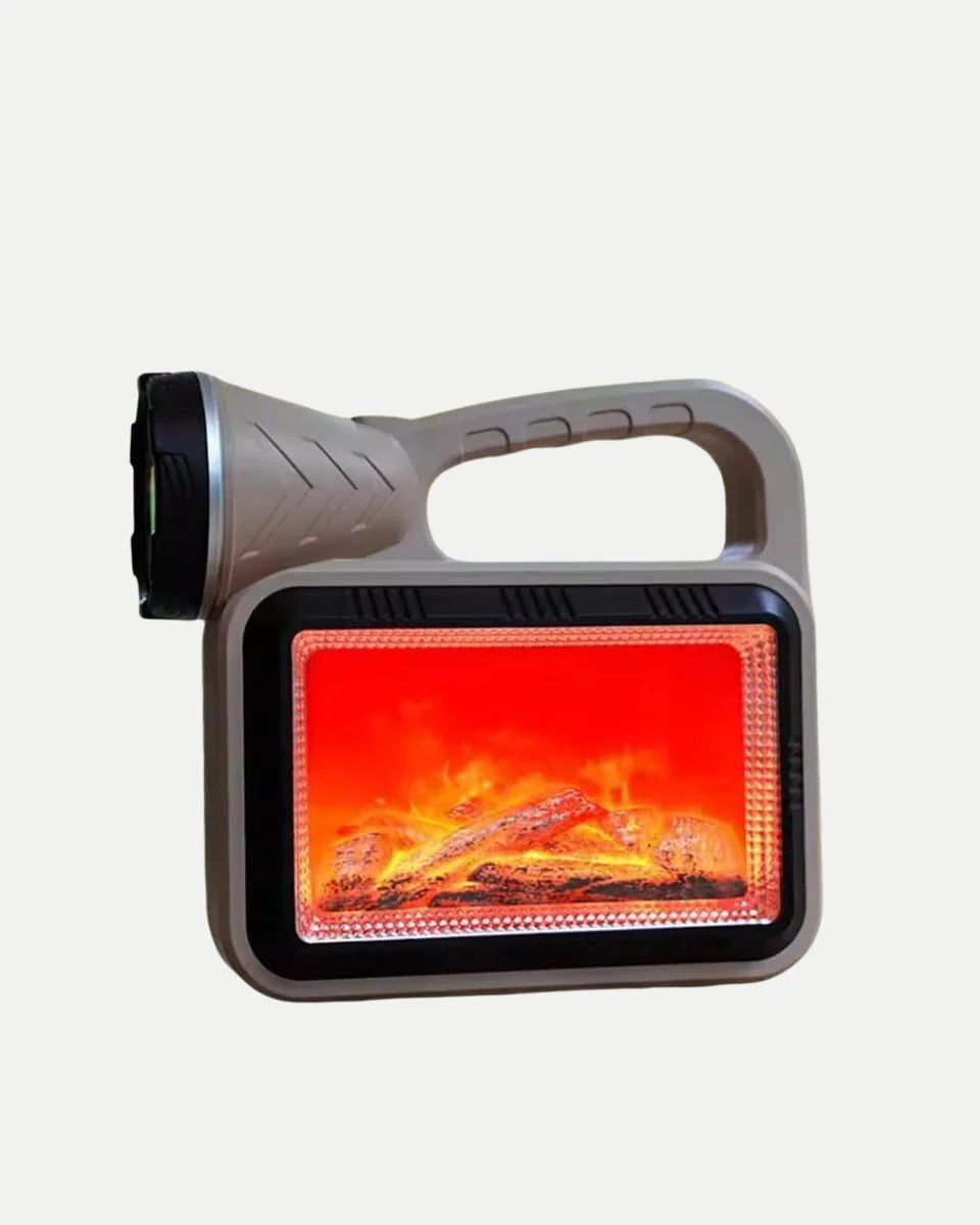Güneş Enerjili Alev Efektli Lamba COB Led Su Geçirmez Çok Fonksiyonlu Aydınlatma
