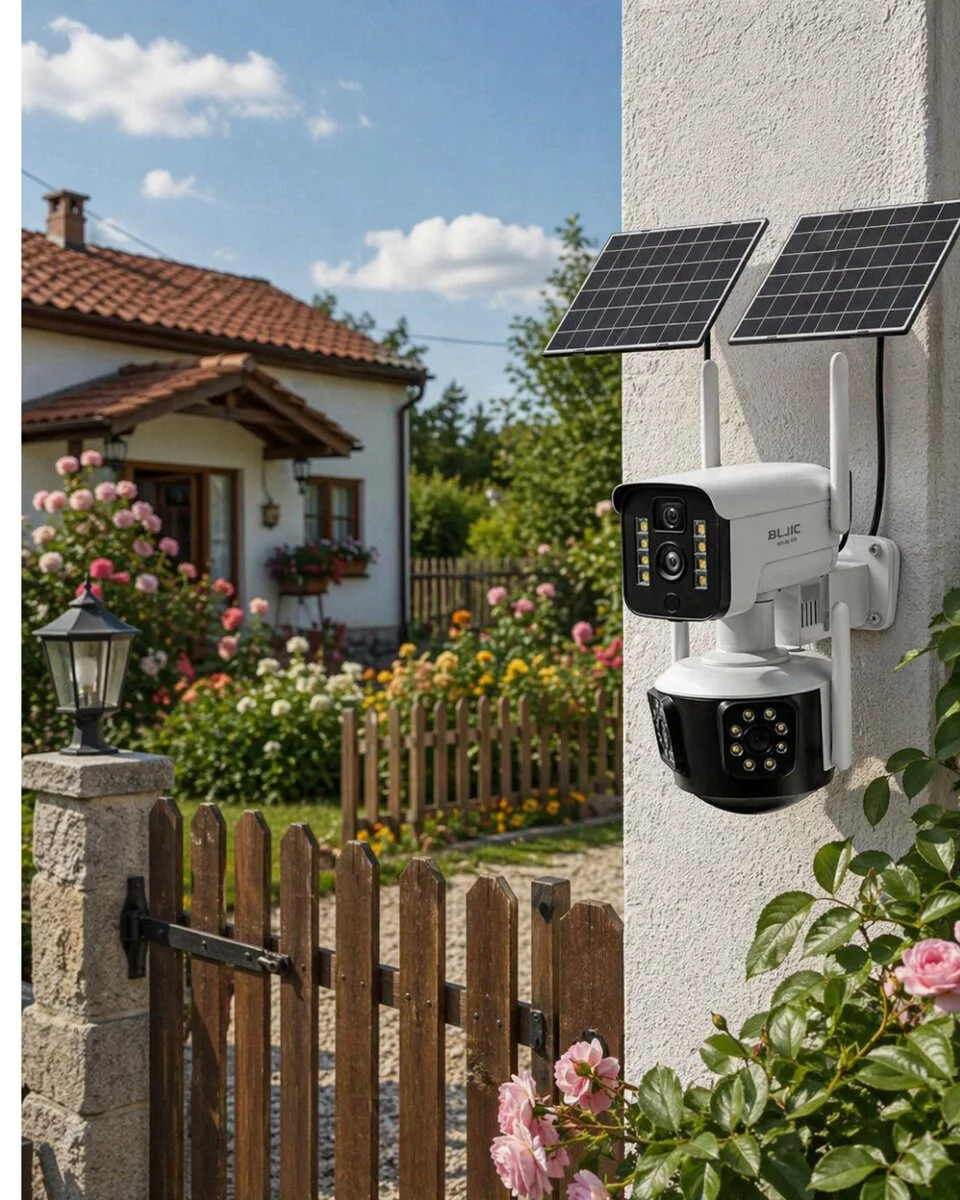 Güneş Enerjili Arsa Kamerası 4G SIM Kartlı Gece Görüşlü Solar Kam