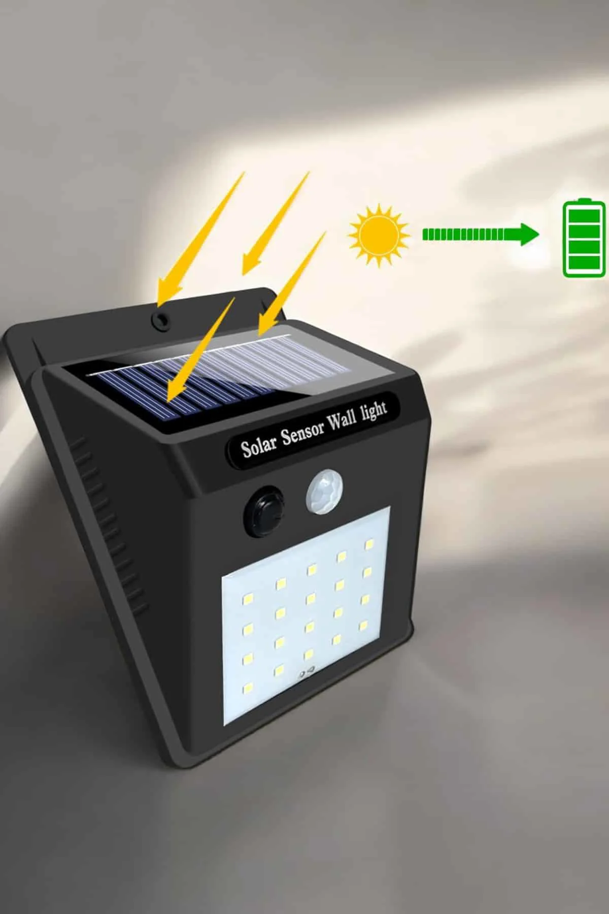 Güneş Enerjili Bahçe Lambası Solar Gece Aydınlatma Sensörlü Lamba Fiyatı, Yorumları ve Özellikleri