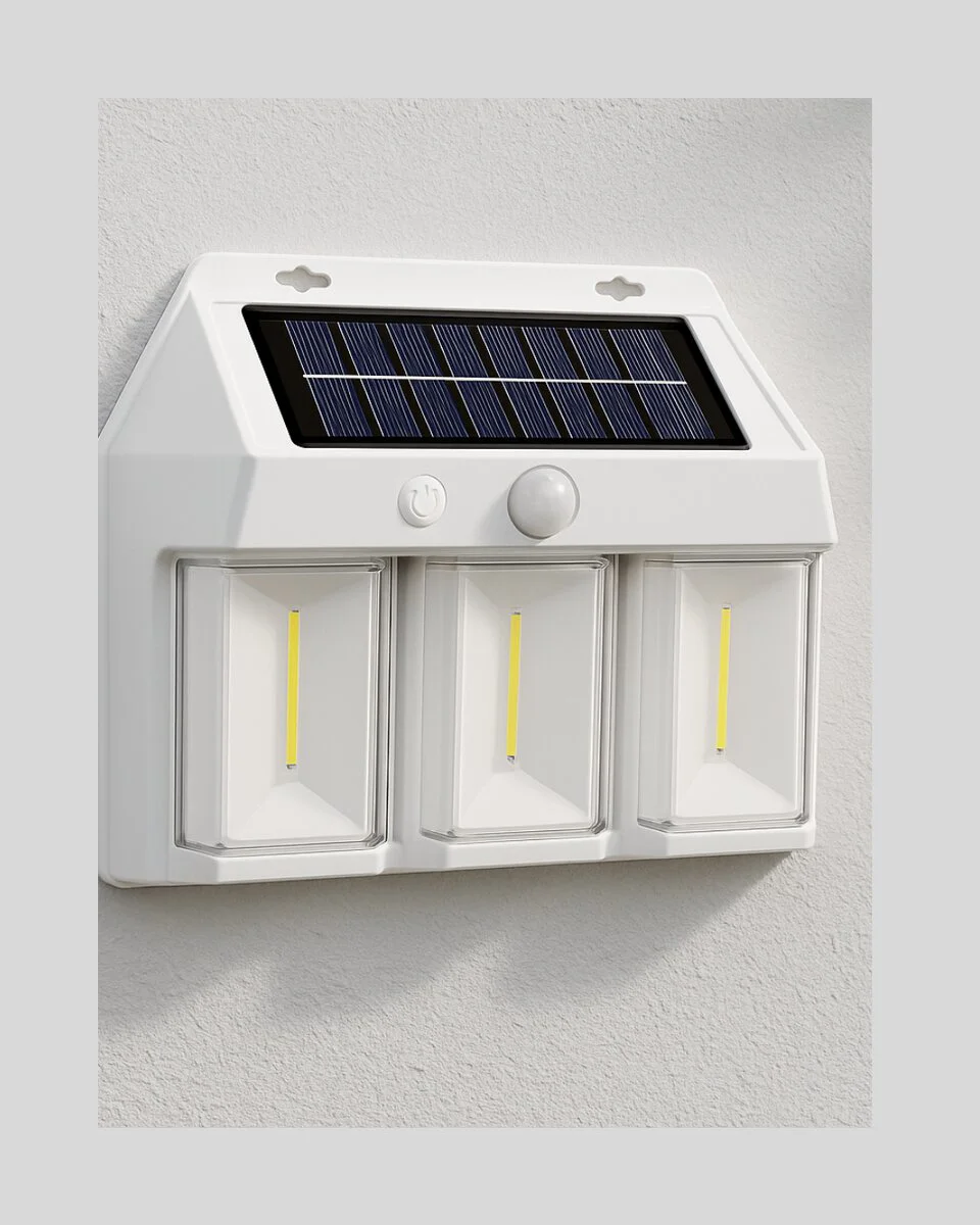 Güneş Enerjili Bahçe ve Duvar Aydınlatma – BK-618-3 LED Lamba