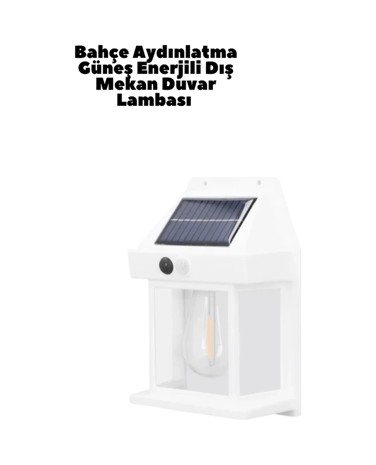 Güneş Enerjili Duvar Lambası Bk888