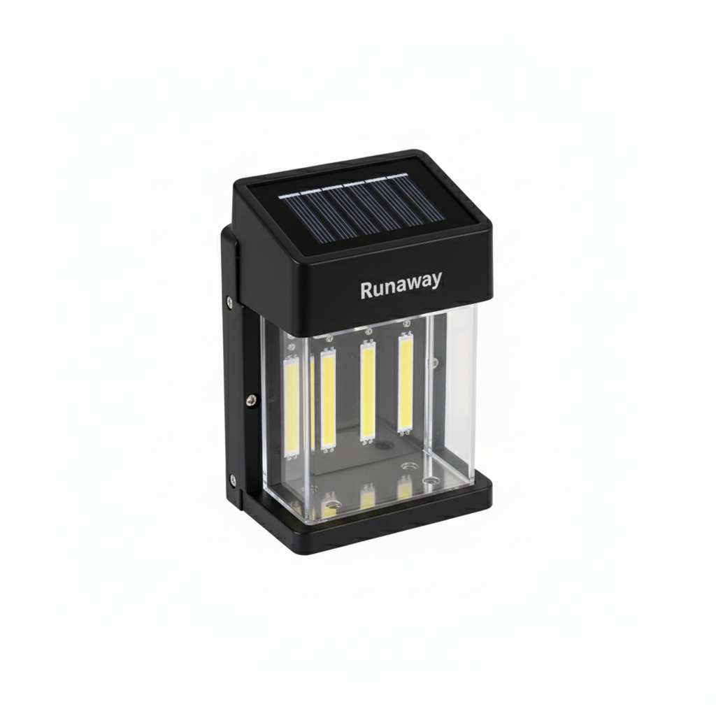 Güneş Enerjili Hareket Sensörlü Duvar Lambası Su Geçirmez Güneş Enerjili Hareket Sensörlü Duvar Lambası Su Geçirmez