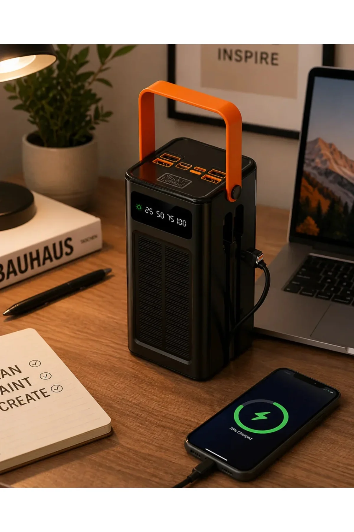 Güneş Enerjili Hızlı Şarj Powerbank Taşınabilir Yüksek Kapasiteli 80.000 Güneş Enerjili Hızlı Şarj Powerbank Taşınabilir Yüksek Kapasiteli 80.000