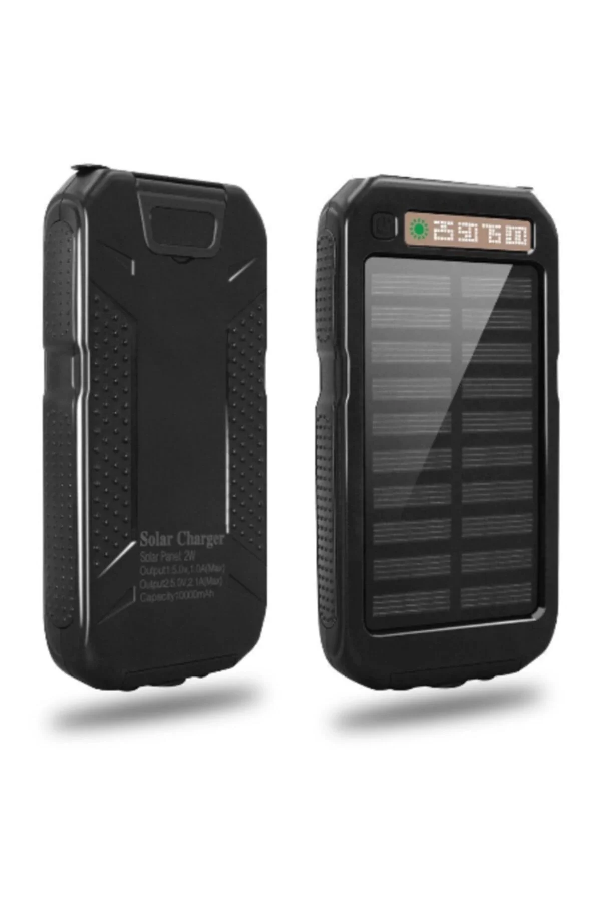 Güneş Enerjili Işıklı Solar Taşınabilir Usb Girişli Şarj Cihazı P