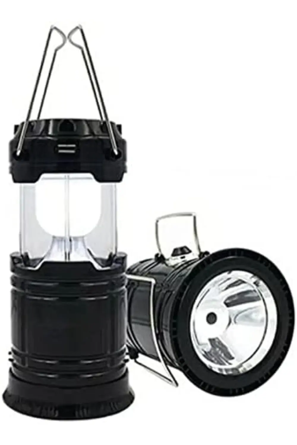 Güneş Enerjili Kamp Solar Şarjlı Işıldak Şarj Girişli 395519