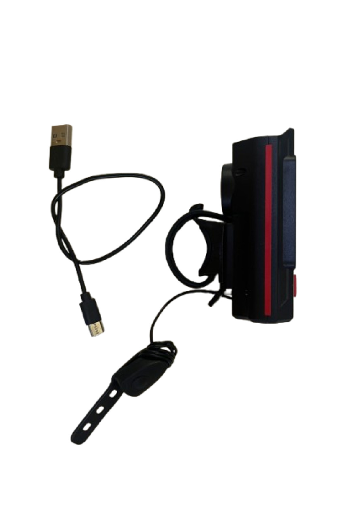 Güneş Enerjili Kornalı Bisiklet Feneri – LED Işıldak