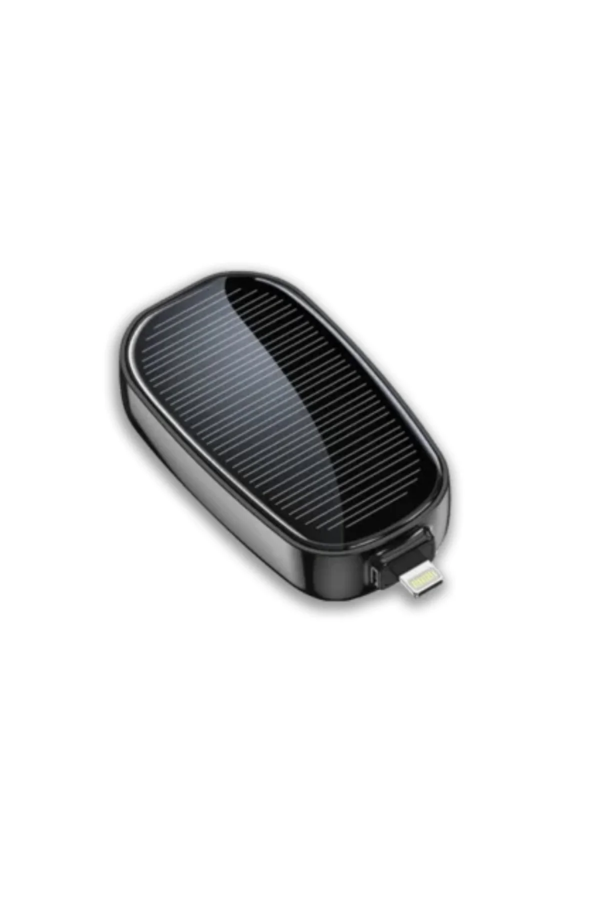 Güneş Enerjili Mini Powerbank 1200mAh Ultra İnce Taşınabilir - Li