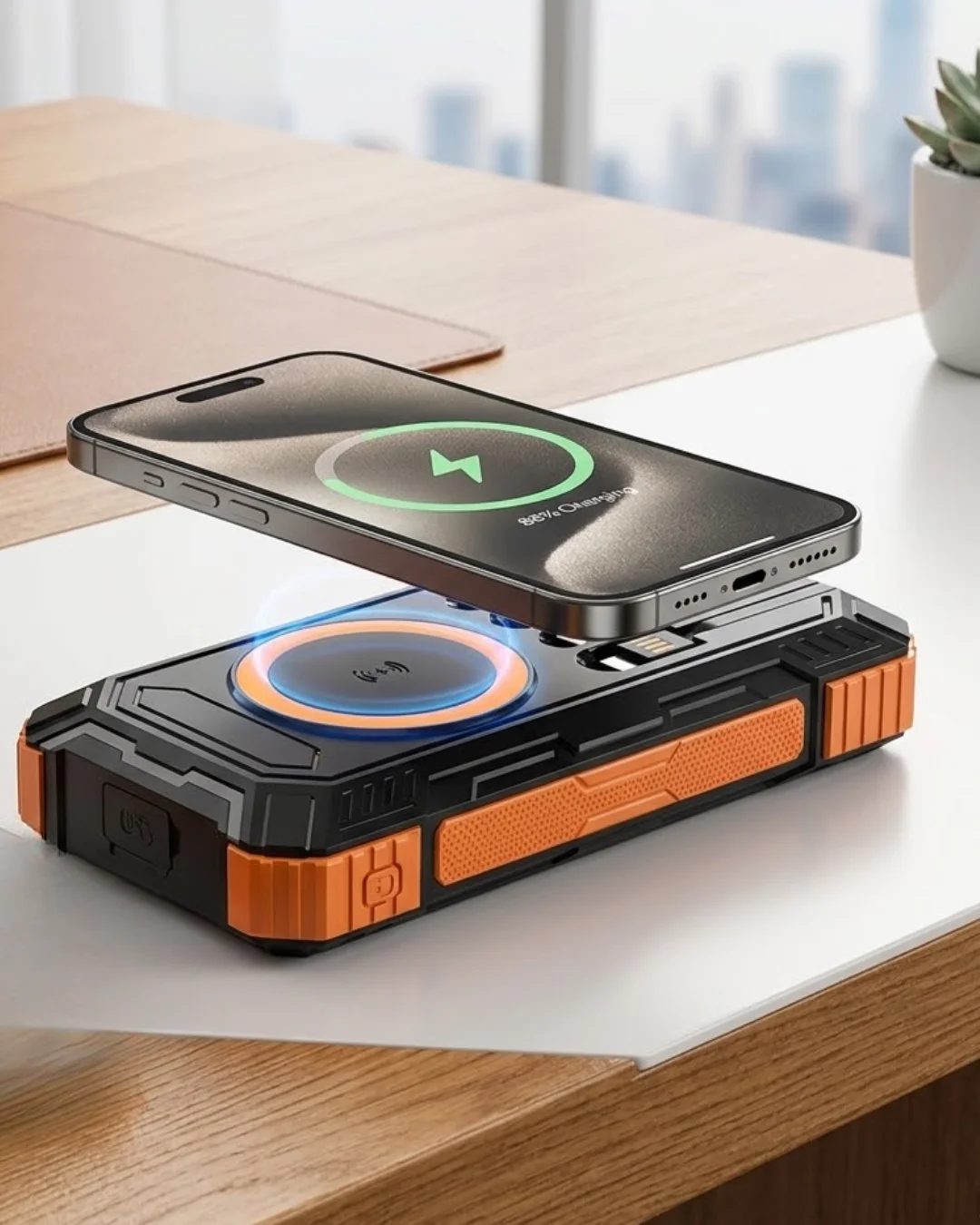 Güneş Enerjili Powerbank 20000 mAh Kablosuz ve Hızlı Şarj Destekli Taşınabilir Şarj Cihazı Fiyatı, Yorumları ve Özellikleri