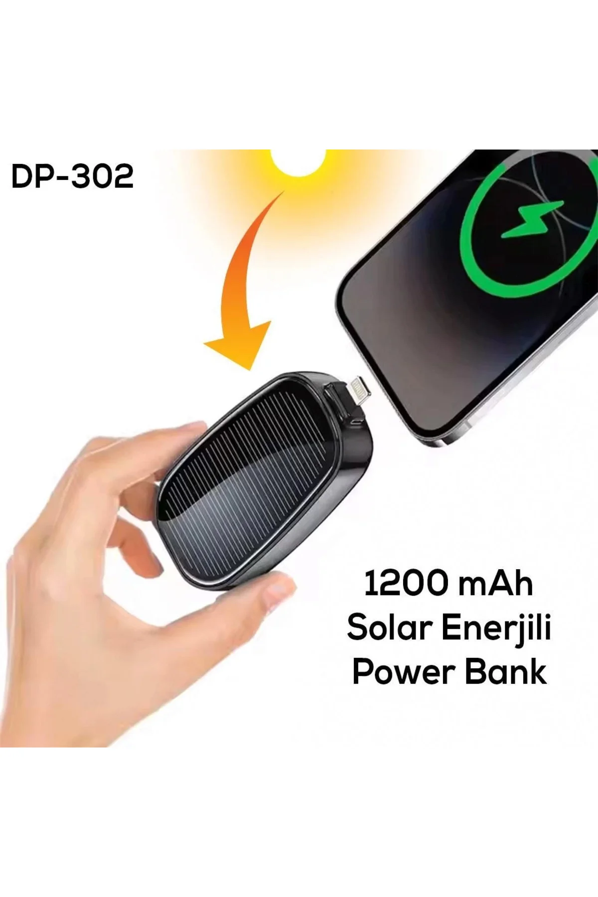 Güneş Enerjili Power Bank - Görsel 2