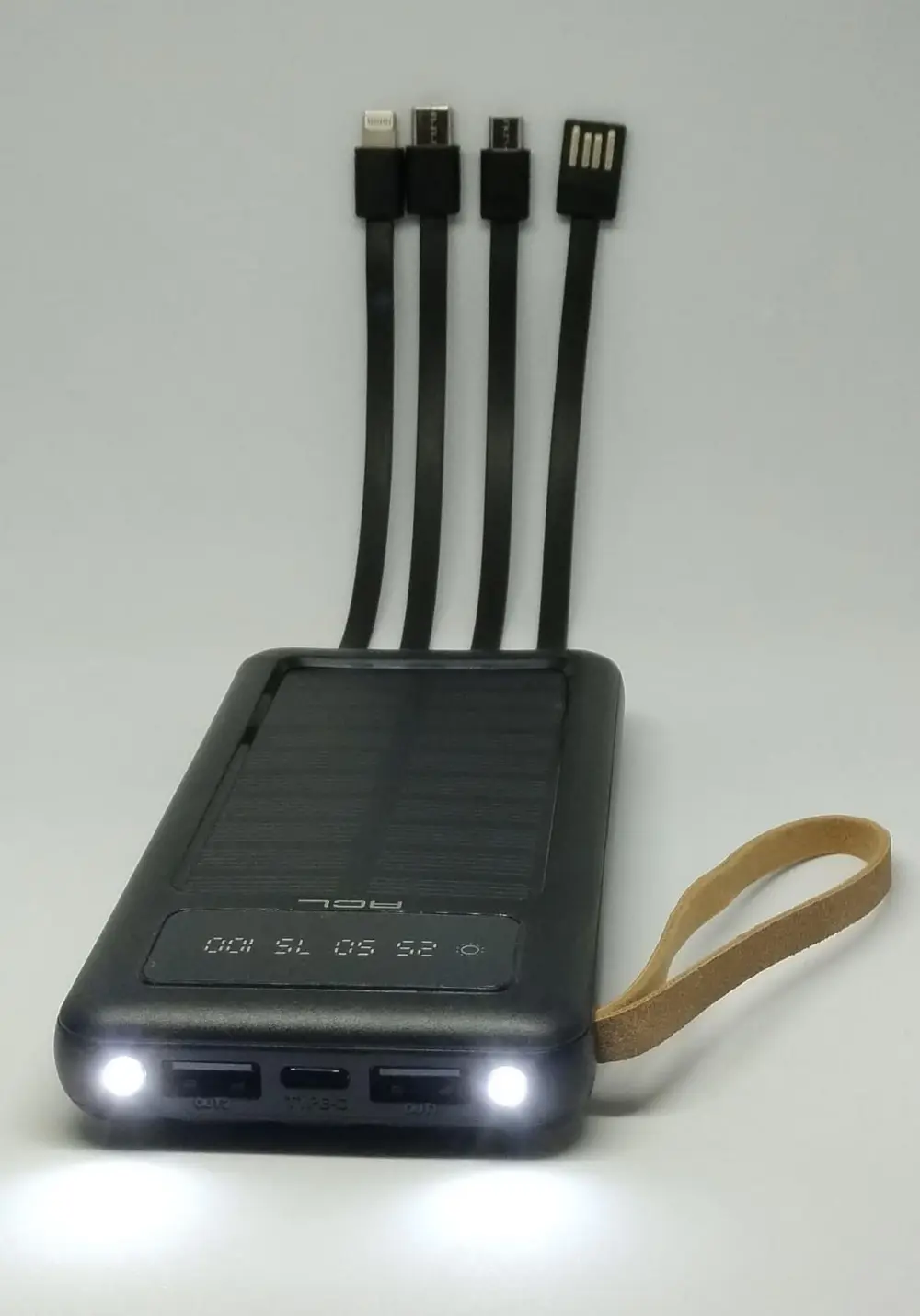 Güneş enerjili powerbank