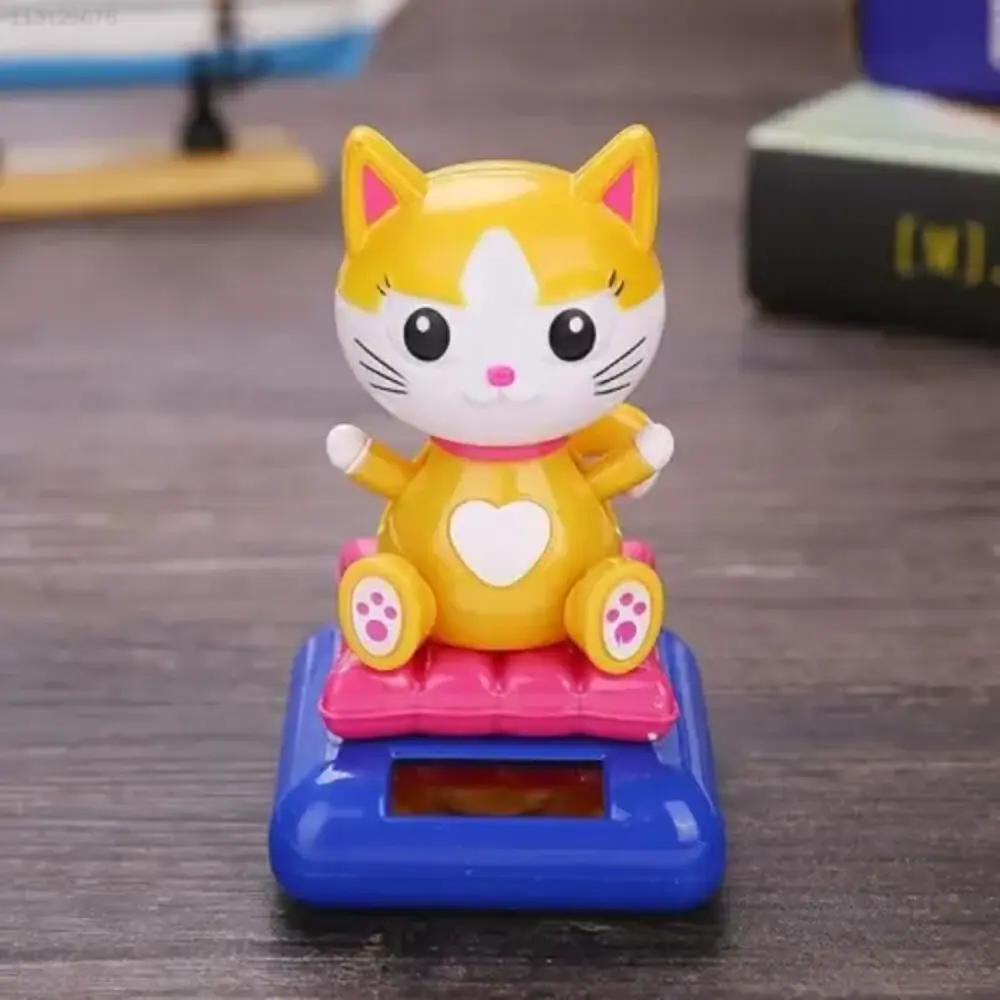 Güneş Enerjili Sallanan Kedi Güneş Enerjili Sallanan Kedi