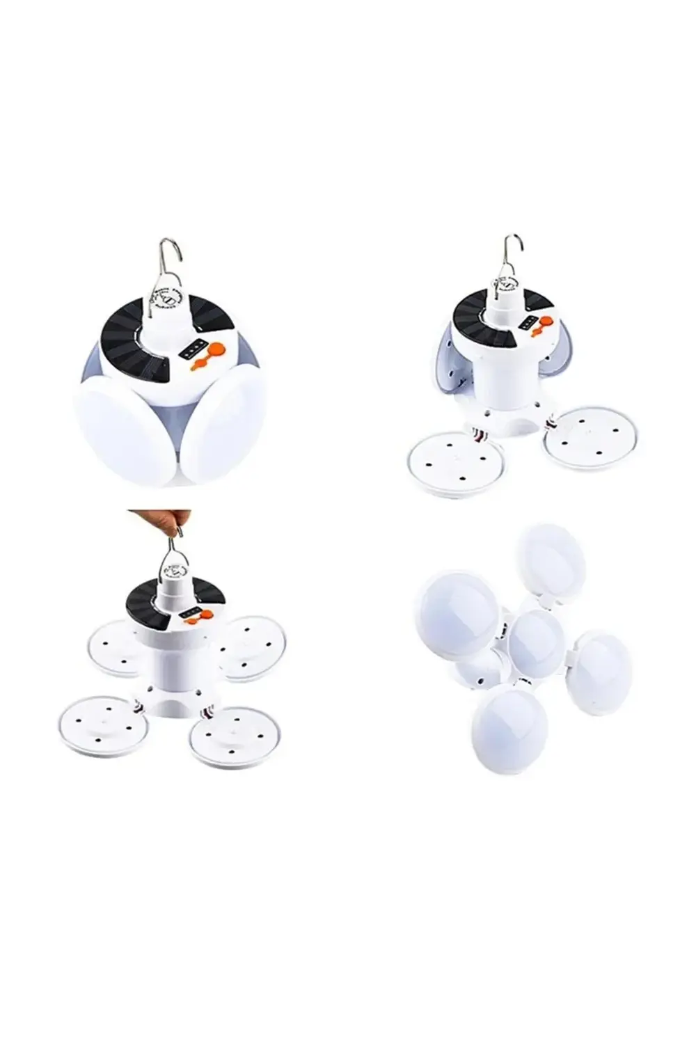 Güneş Enerjili & Şarjlı Acil Durum Lambası Solar Led Kamp Lambası