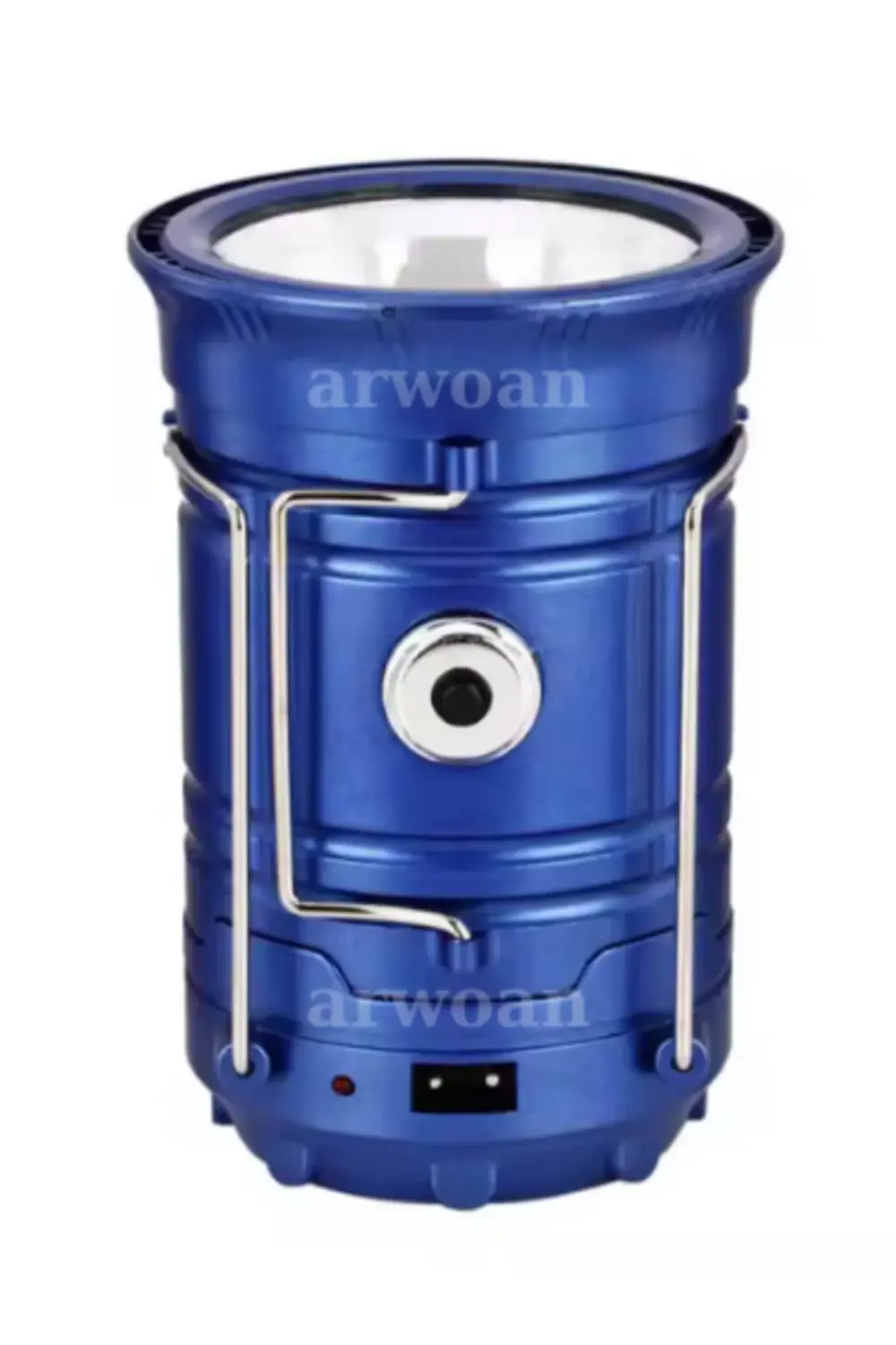 Güneş Enerjili Şarjlı LED El Feneri Işıldak 6+1 MH-5800T