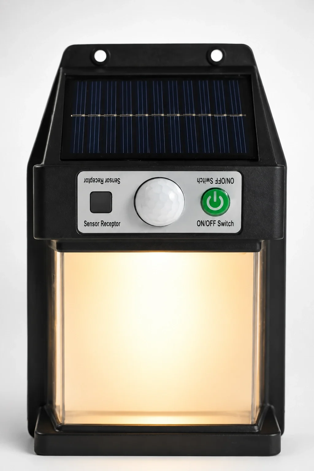 Güneş Enerjili Sensörlü Solar Aplik Duvar Tipi Dış Mekan Hareket 