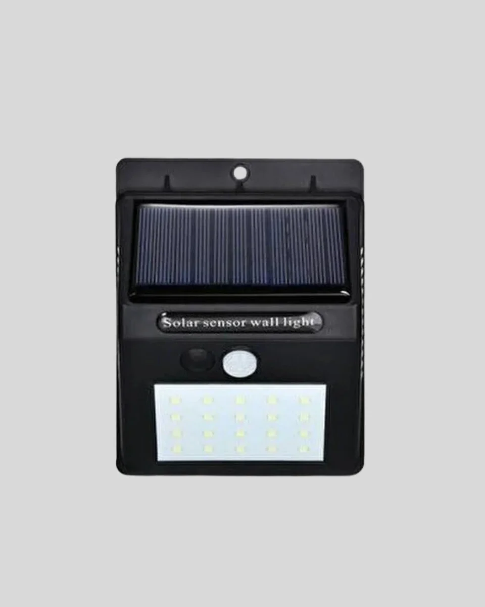 Güneş Enerjili Sensörlü Dış Mekan Duvar Lambası – 3 Modlu, 2200mAh Pil, 120° Algılama Fiyatı, Yorumları ve Özellikleri