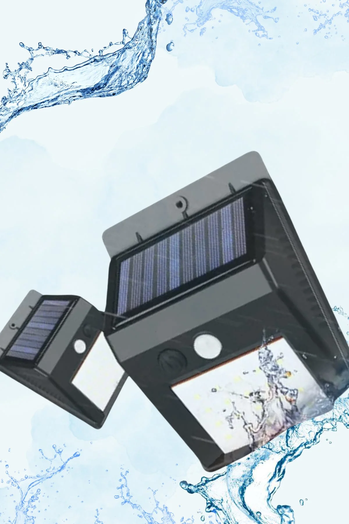 Güneş Enerjili Sensörlü Duvar Lambası Bahçe Lamba Suya Dayanıklı Bahçe Aydınlatma Güneş Enerjili Sensörlü Duvar Lambası Bahçe Lamba Suya Dayanıklı Bahçe Aydınlatma