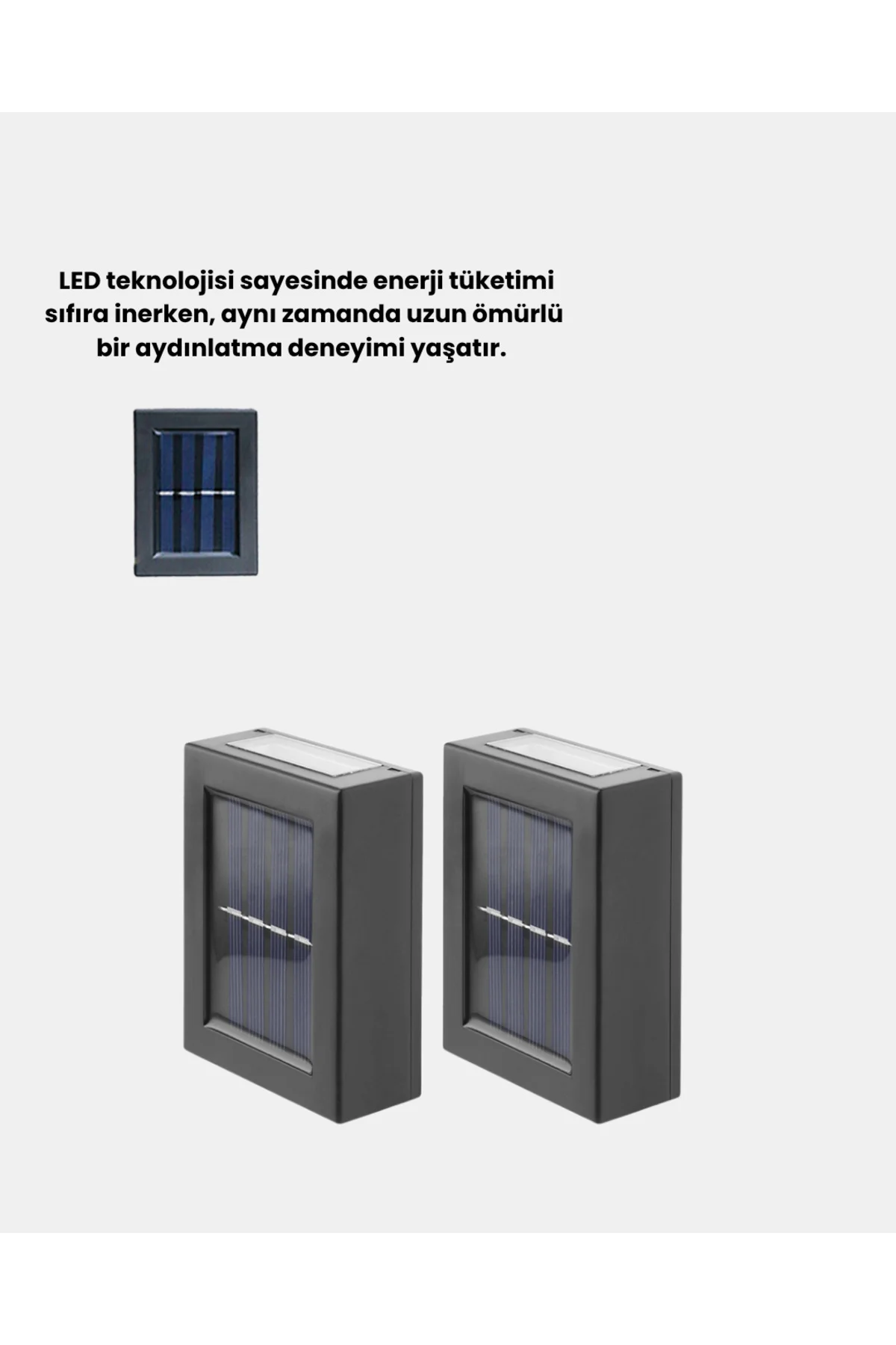 Güneş Enerjili Su Geçirmez Bahçe Apliği Uzun Ömürlü LED’li - Lisi